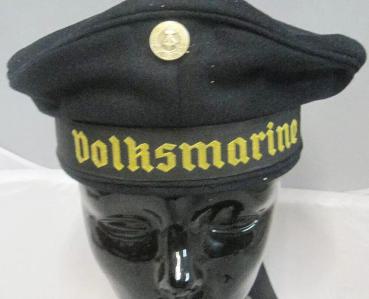 Orig. Volksmarine Tellermütze NVA Schirmmütze Marine Gr. 59